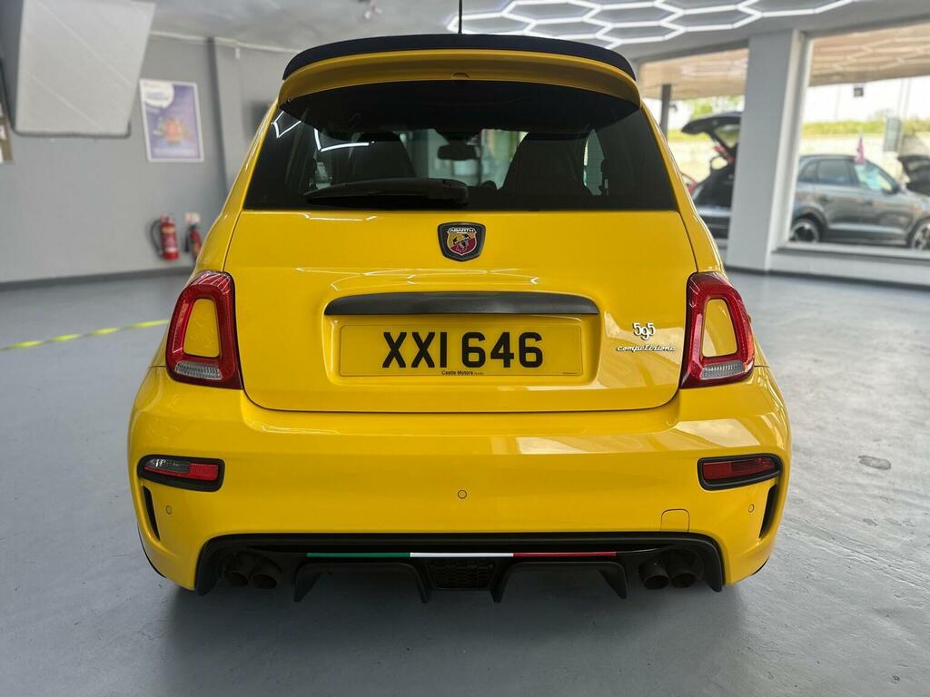 Abarth 595 Hatchback 1.4 T-jet Competizione Euro 6 2017 XXI646 Yellow #5