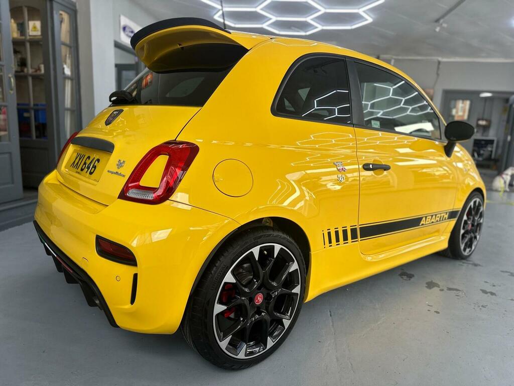 Abarth 595 Hatchback 1.4 T-jet Competizione Euro 6 2017 XXI646 Yellow #4