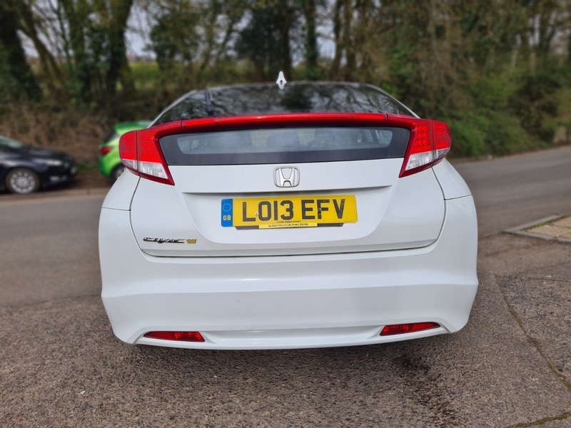 Honda Civic I-vtec Ti LO13EFV White #5