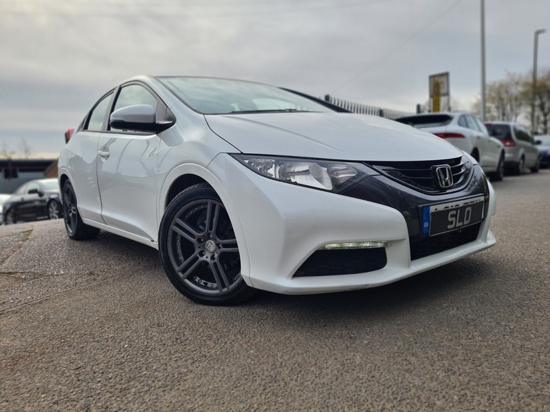 Honda Civic I-vtec Ti LO13EFV White #3