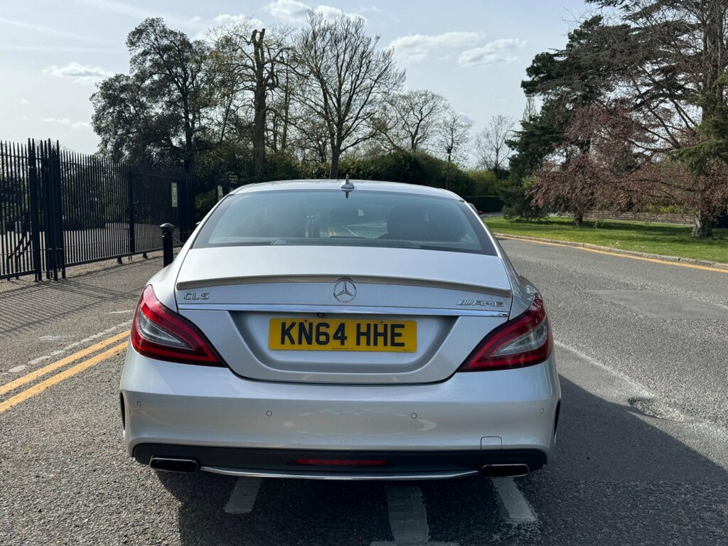 Mercedes-Benz CLS 3.0 Cls350 V6 Bluetec Amg Line Coupe G-tronic Eur Silver #6