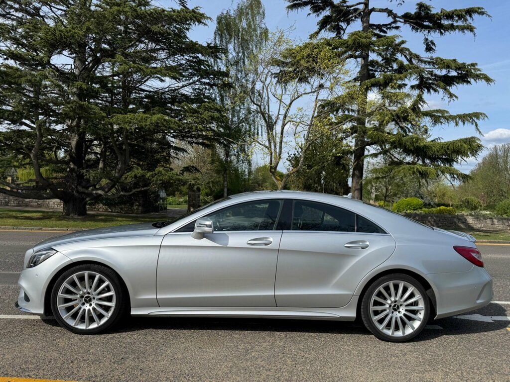 Mercedes-Benz CLS 3.0 Cls350 V6 Bluetec Amg Line Coupe G-tronic Eur Silver #4