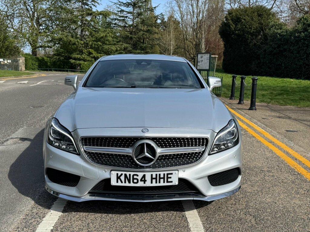 Mercedes-Benz CLS 3.0 Cls350 V6 Bluetec Amg Line Coupe G-tronic Eur Silver #2