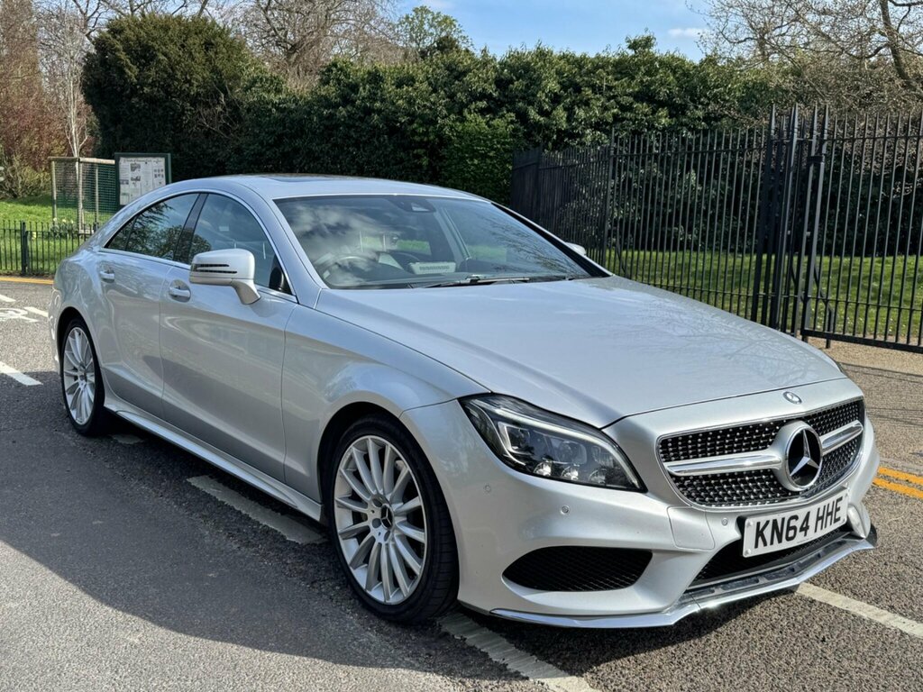 Mercedes-Benz CLS 3.0 Cls350 V6 Bluetec Amg Line Coupe G-tronic Eur Silver