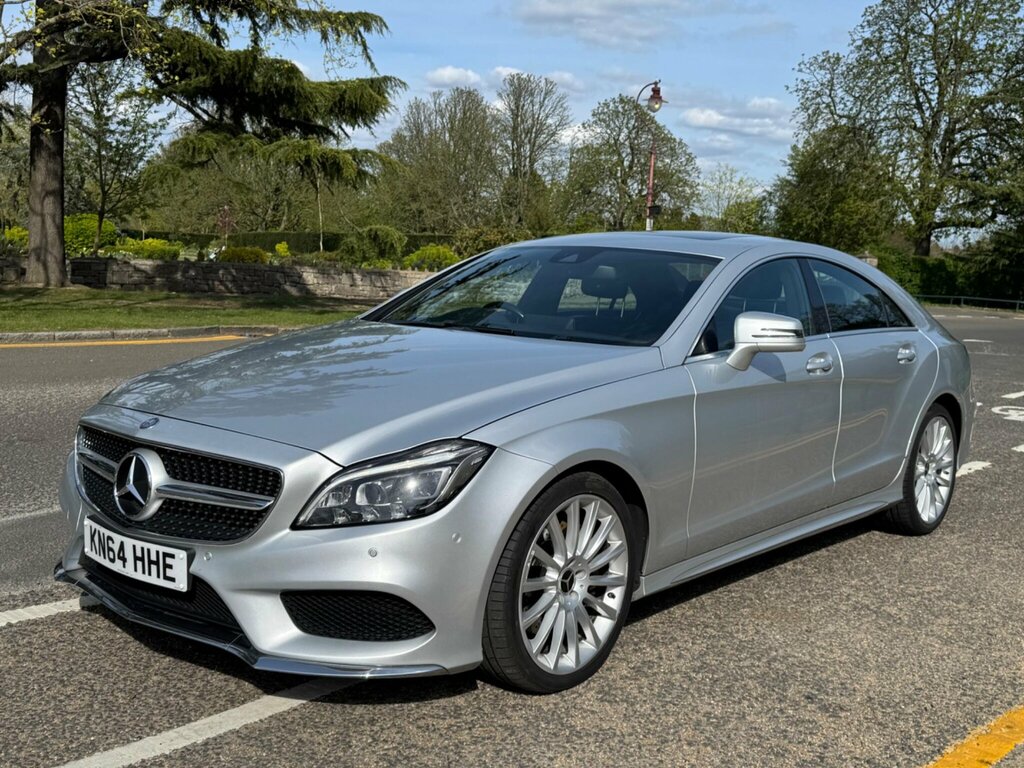 Mercedes-Benz CLS 3.0 Cls350 V6 Bluetec Amg Line Coupe G-tronic Eur Silver #3