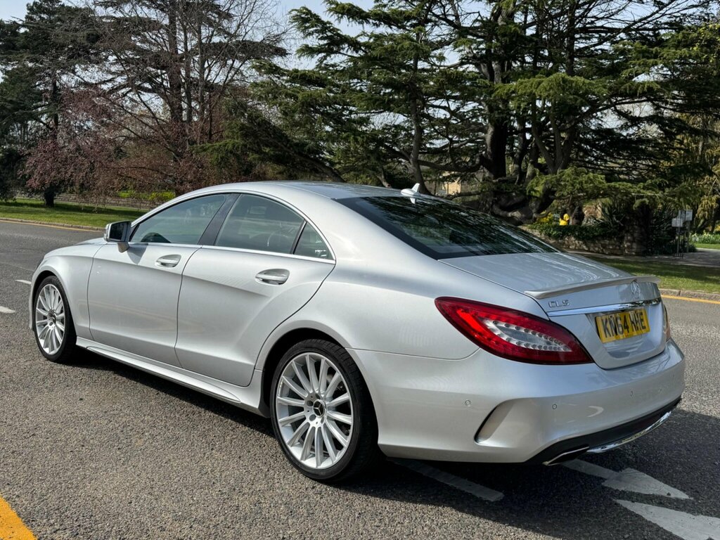 Mercedes-Benz CLS 3.0 Cls350 V6 Bluetec Amg Line Coupe G-tronic Eur Silver #5