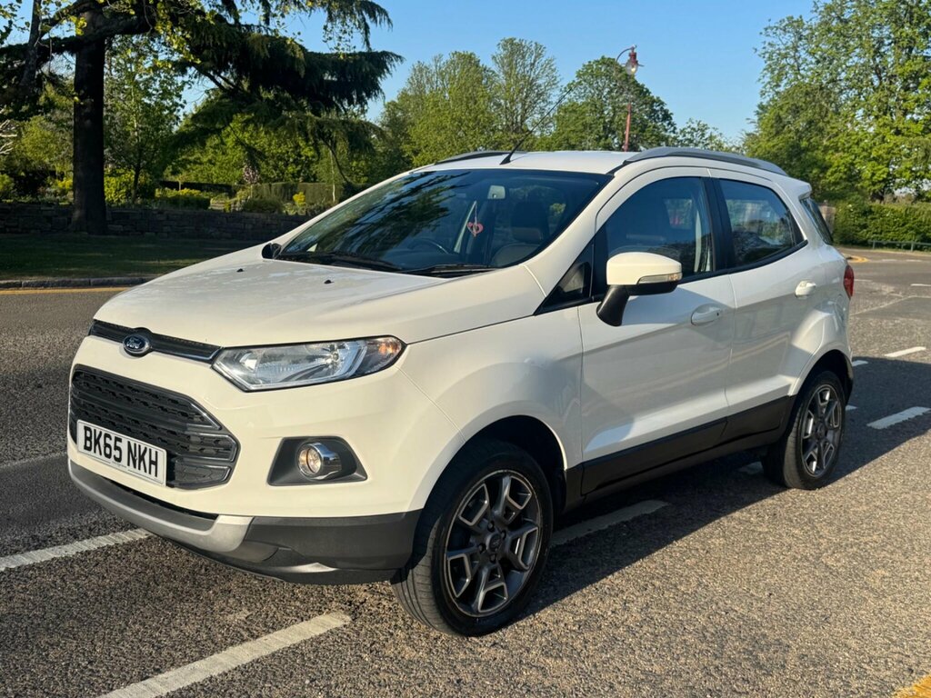 Ford Ecosport 1.0T Ecoboost Titanium 2Wd Euro 5 Ss White #3