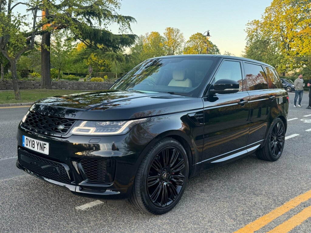 Land Rover Range Rover Sport 4.4 Sd V8 Dynamic 4Wd Euro 6 S OY18YNF Black #3