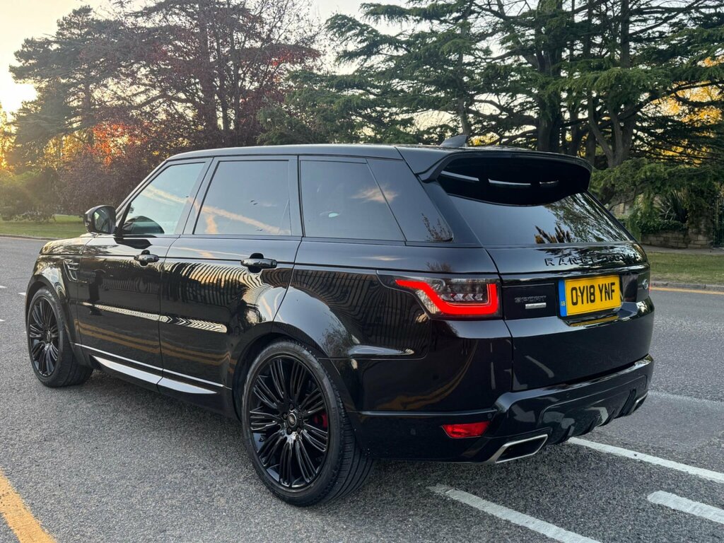 Land Rover Range Rover Sport 4.4 Sd V8 Dynamic 4Wd Euro 6 S OY18YNF Black #5