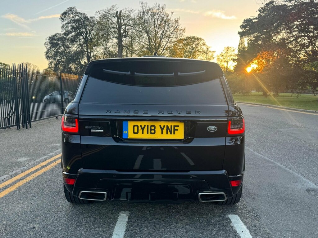 Land Rover Range Rover Sport 4.4 Sd V8 Dynamic 4Wd Euro 6 S OY18YNF Black #6