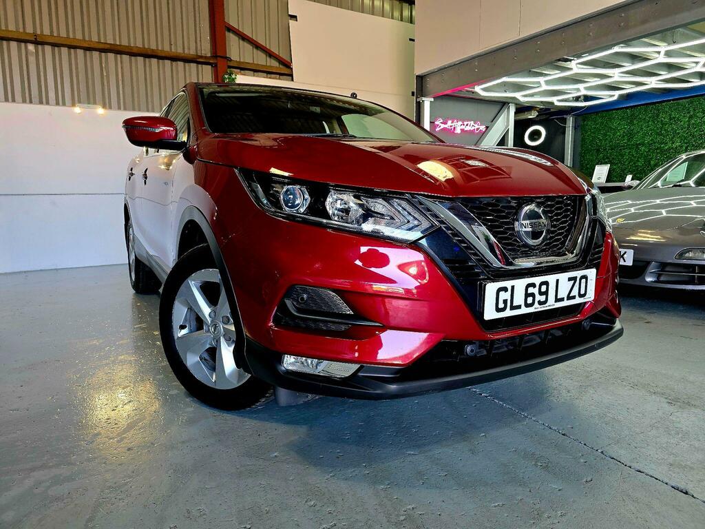Nissan Qashqai 1.3 Dig-t Acenta Premium Euro 6 Ss GL69LZO Red #5