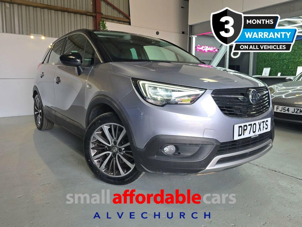 Vauxhall Crossland X 1.2 Turbo Elite Euro 6 Ss Grey