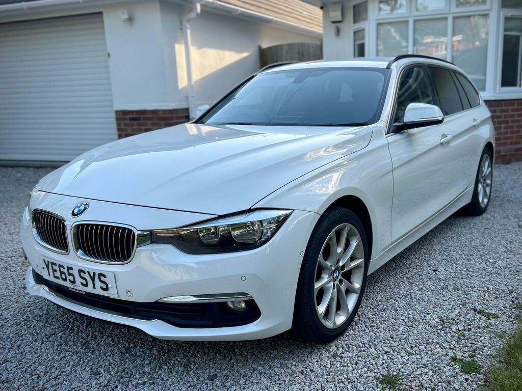 BMW 3 Series 320D Luxury Touring YE65SYS White #5