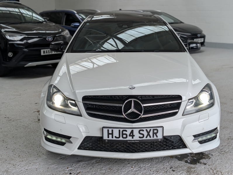 Mercedes-Benz C Class C250 Cdi Amg Sport HJ64SXR White #3
