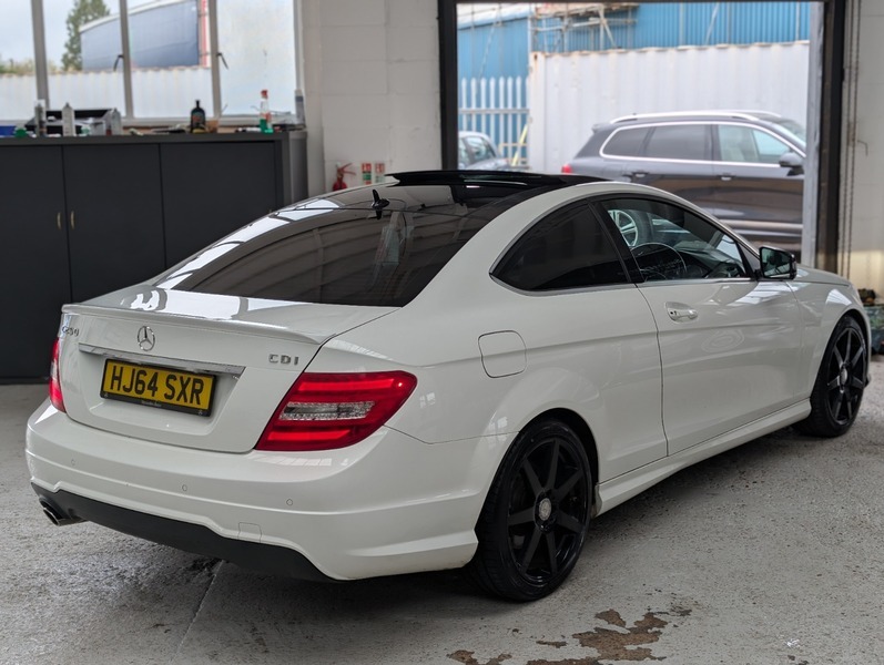 Mercedes-Benz C Class C250 Cdi Amg Sport HJ64SXR White #4