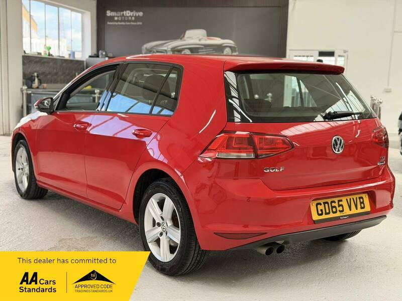 Volkswagen Golf Match Tsi Bluemotion Technology GD65VVB Red #5