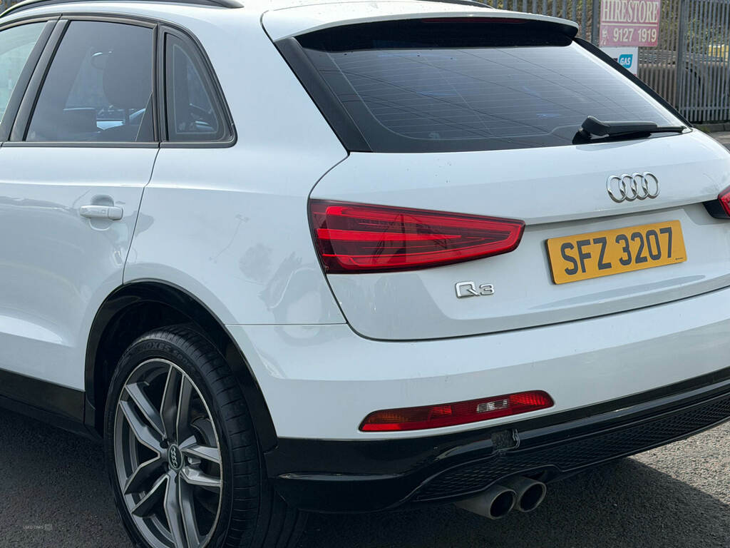 Audi Q3 2.0 Tdi 177 Quattro S Line S Tronic SFZ3207 White #6