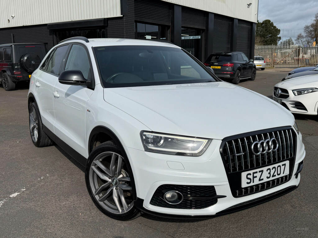 Audi Q3 2.0 Tdi 177 Quattro S Line S Tronic White