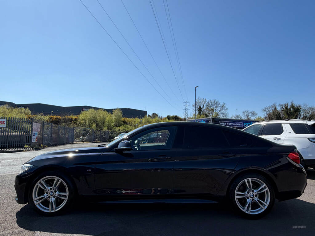BMW 4 Series 420D 190 M Sport Professional Media MH16BZB Black #5
