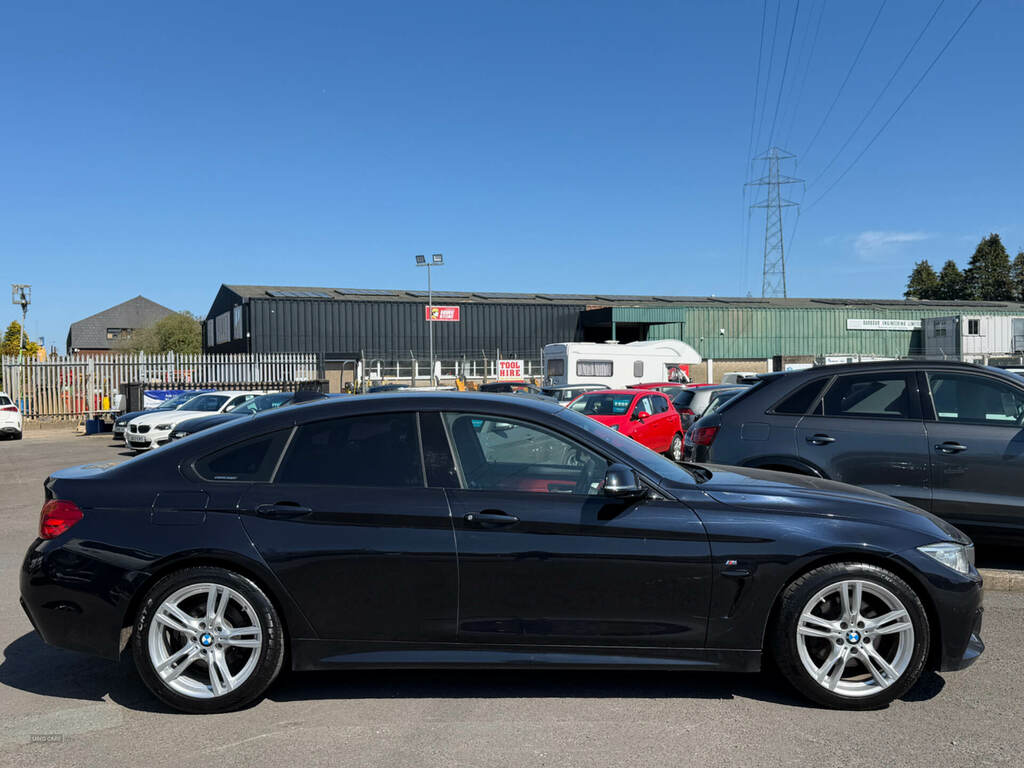 BMW 4 Series 420D 190 M Sport Professional Media MH16BZB Black #4