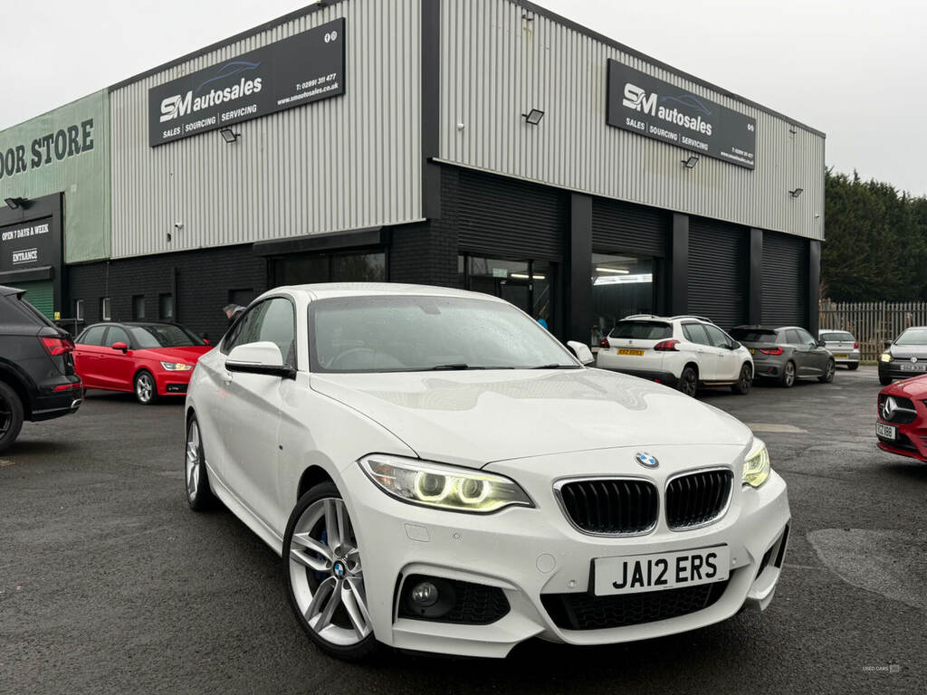 BMW 2 Series 220D 190 M Sport Step YL65FLA White #3