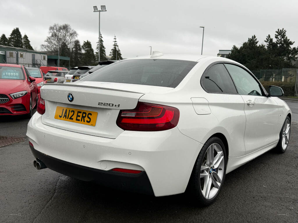 BMW 2 Series 220D 190 M Sport Step YL65FLA White #6