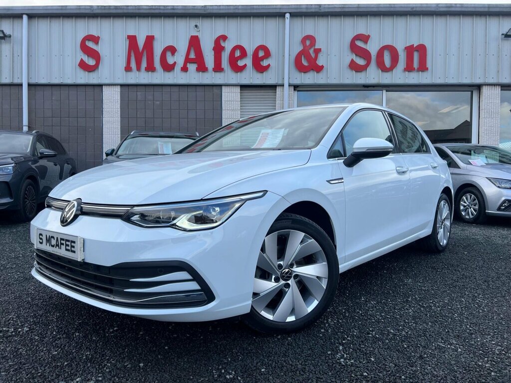 Volkswagen Golf 2.0 Tdi Style Dsg Euro 6 Ss White