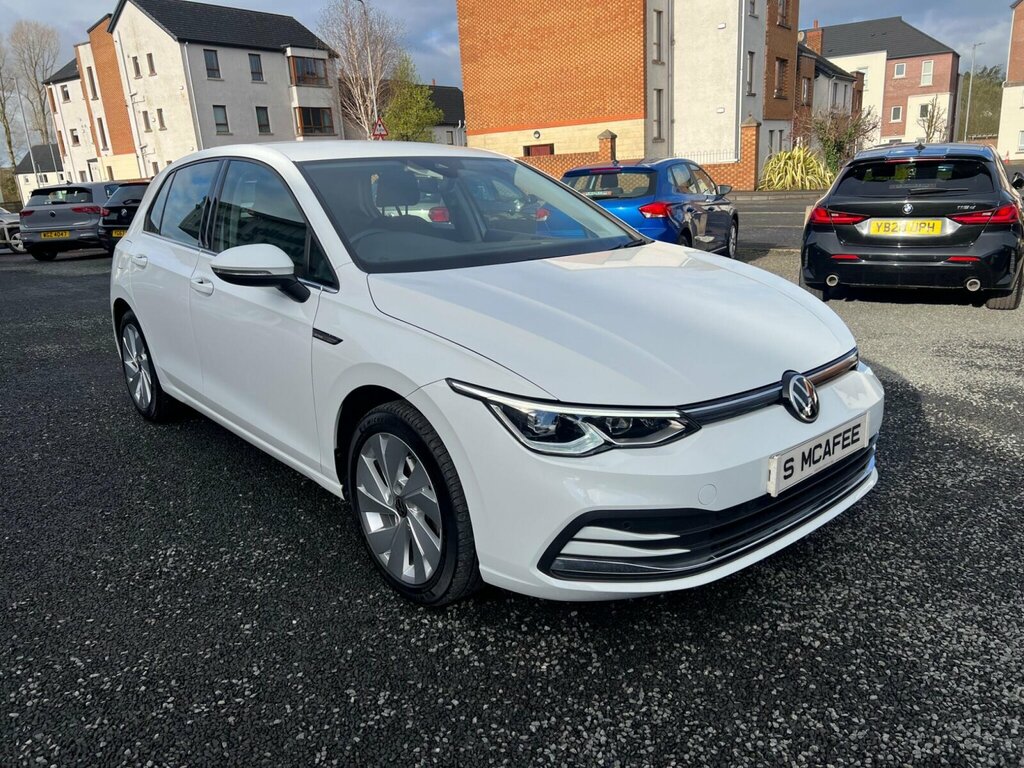 Volkswagen Golf 2.0 Tdi Style Dsg Euro 6 Ss DA70UWT White #2