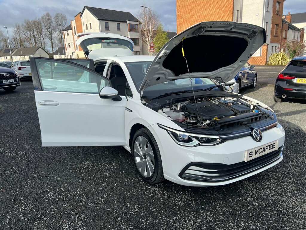 Volkswagen Golf 2.0 Tdi Style Dsg Euro 6 Ss DA70UWT White #5