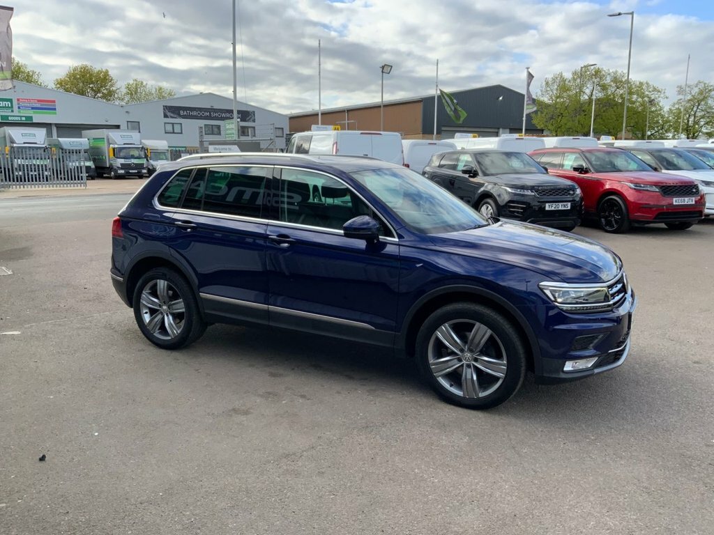 Volkswagen Tiguan 2L Sel GL66RVA Blue #3