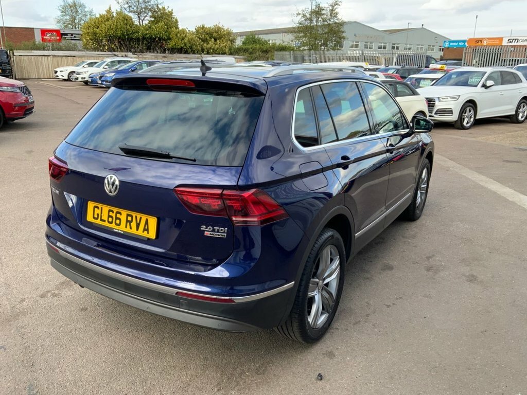 Volkswagen Tiguan 2L Sel GL66RVA Blue #4