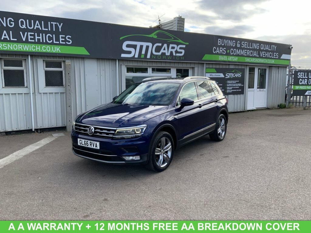 Volkswagen Tiguan 2L Sel Blue