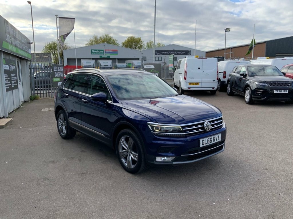 Volkswagen Tiguan 2L Sel GL66RVA Blue #2