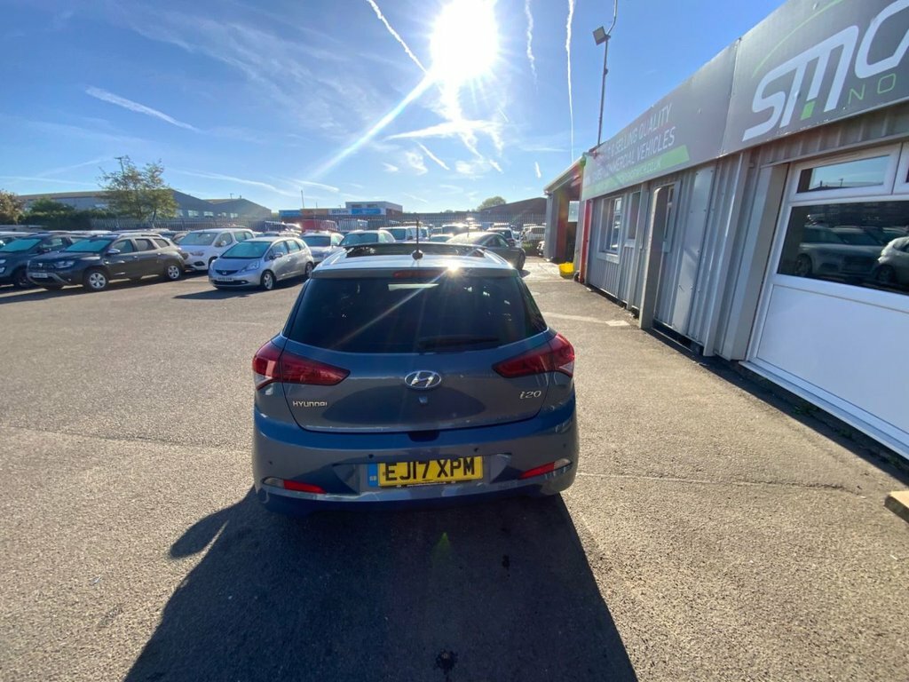 Hyundai I20 1L Premium Se Nav EJ17XPM Blue #5