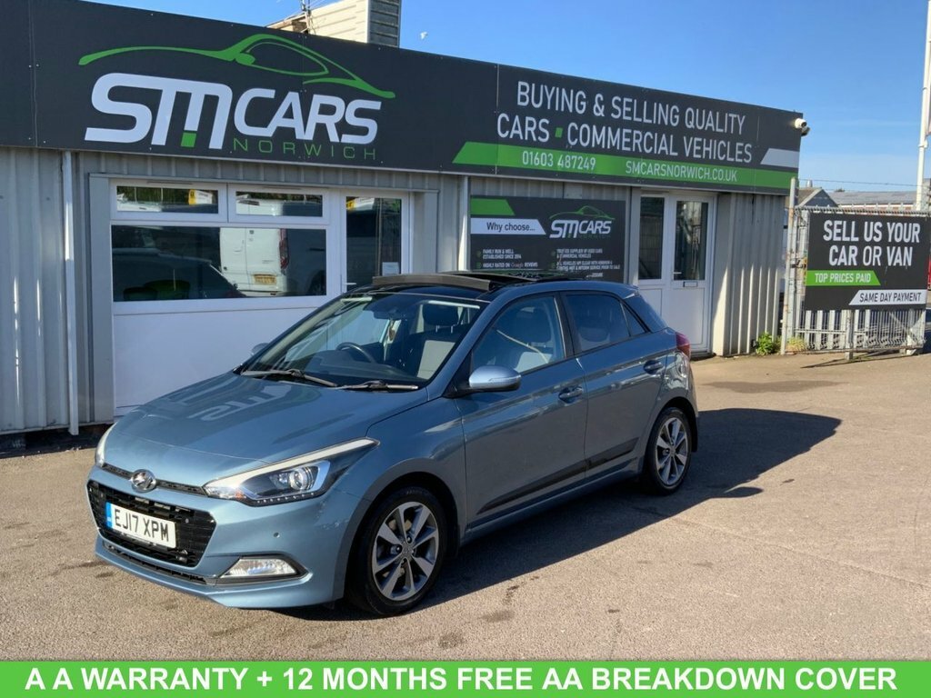 Hyundai I20 1L Premium Se Nav Blue
