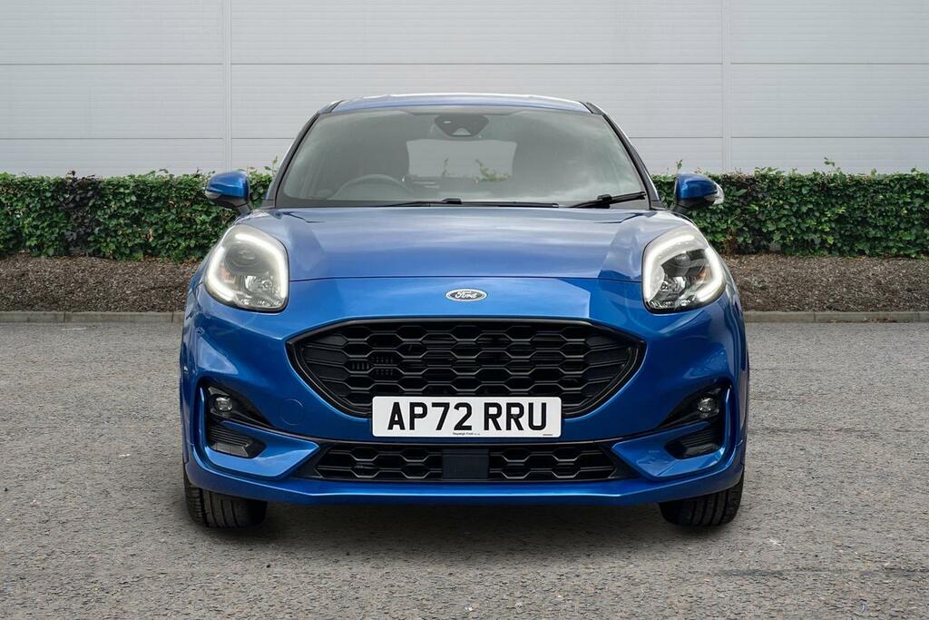 Ford Puma 1.0 Ecoboost Hybrid Mhev St-line AP72RRU Blue #4
