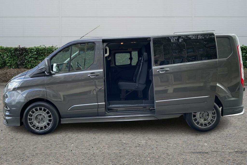 Ford Transit Custom 2.0 Ecoblue 130Ps Low Roof Dcab Limited Van MF71UXW Grey #3