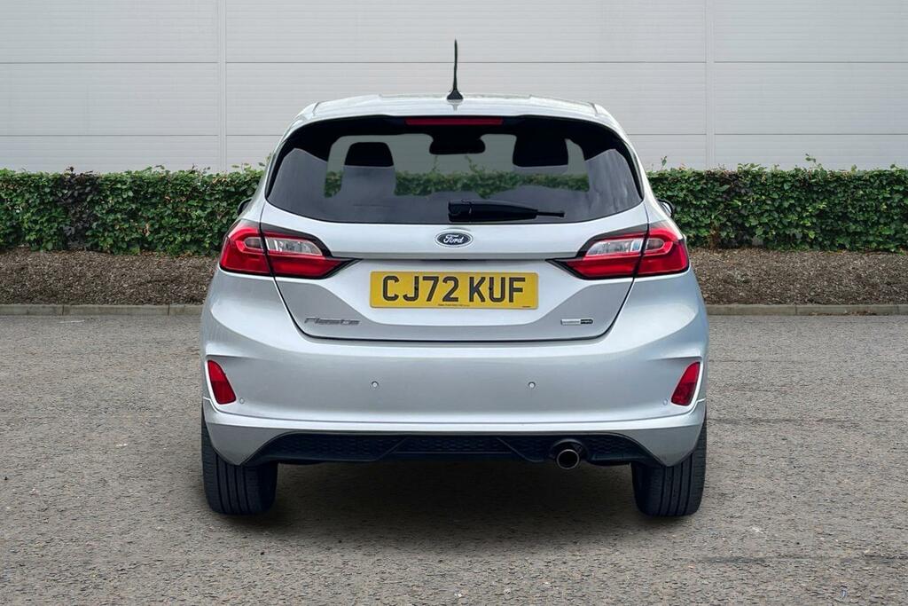 Ford Fiesta 1.0 Ecoboost Hybrid Mhev 125 St-line CJ72KUF Silver #5