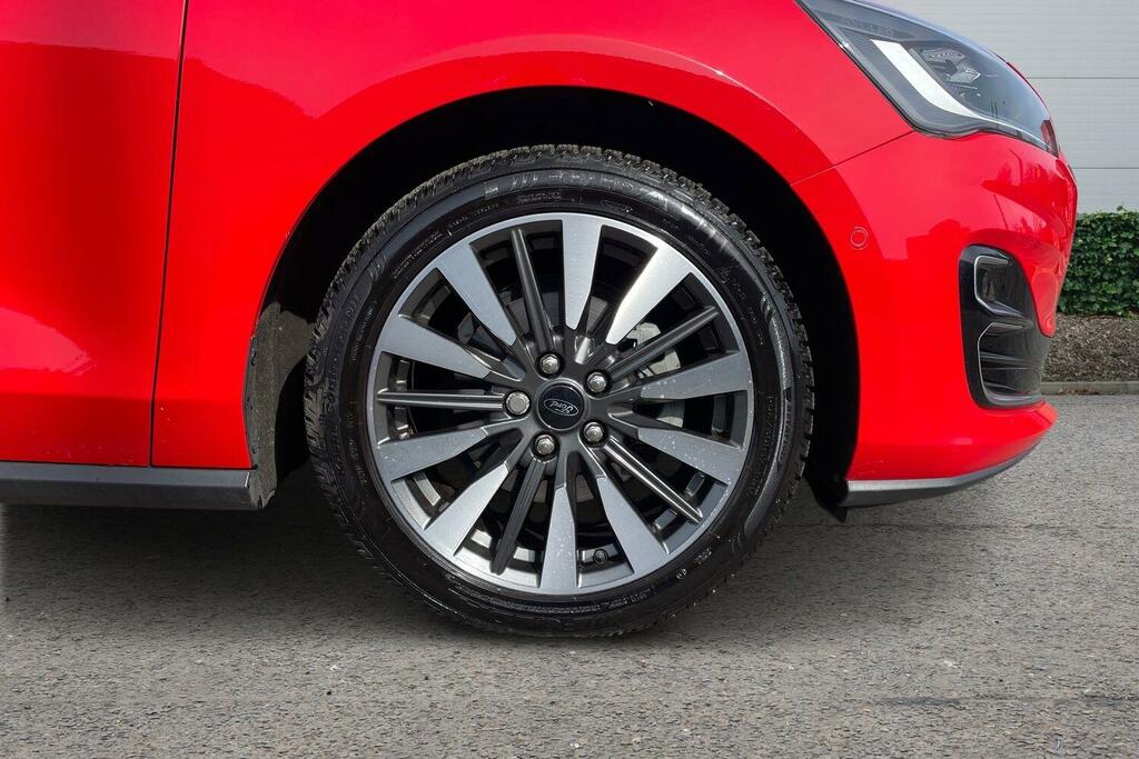 Ford Focus 1.0 Ecoboost Hybrid Mhev Titanium Vig KP72UVA Red #6