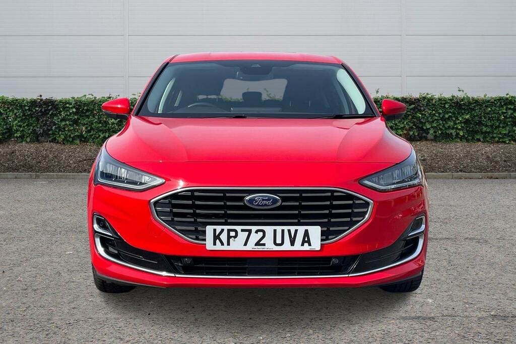 Ford Focus 1.0 Ecoboost Hybrid Mhev Titanium Vig KP72UVA Red #4