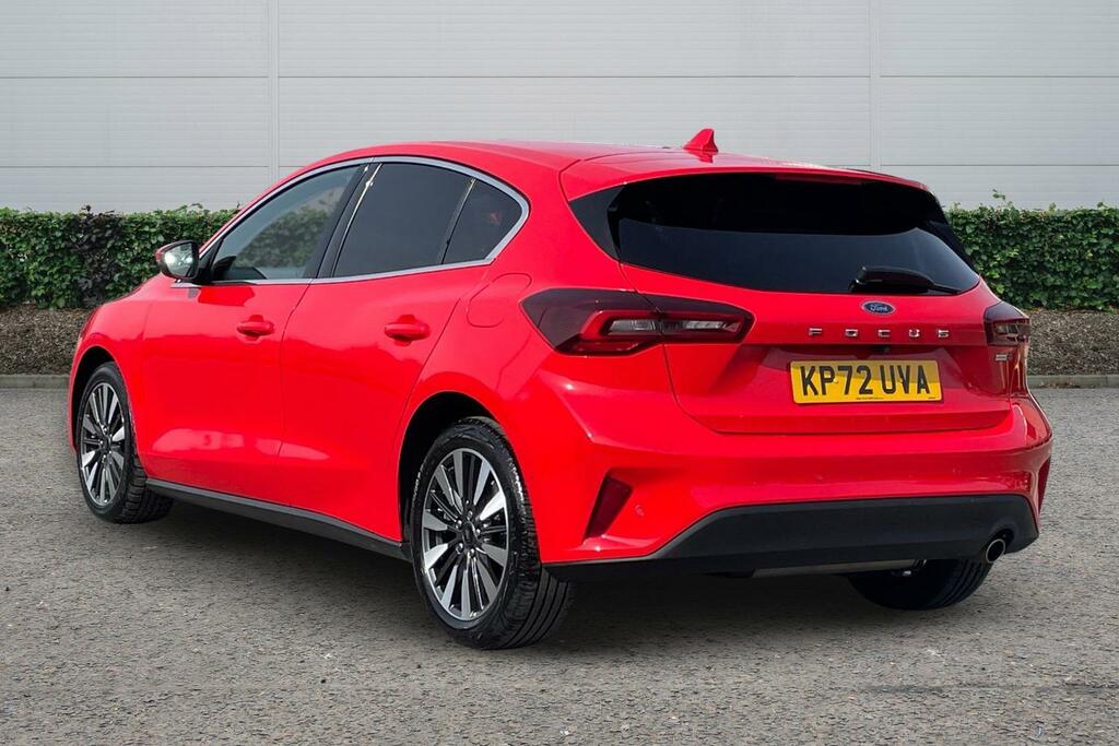 Ford Focus 1.0 Ecoboost Hybrid Mhev Titanium Vig KP72UVA Red #2