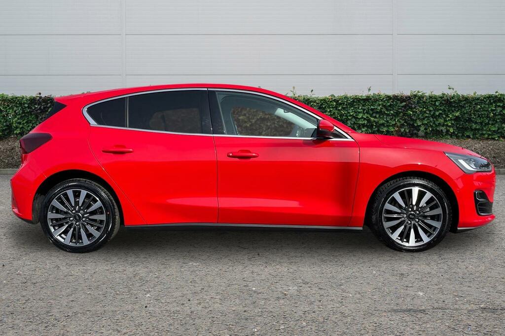 Ford Focus 1.0 Ecoboost Hybrid Mhev Titanium Vig KP72UVA Red #3