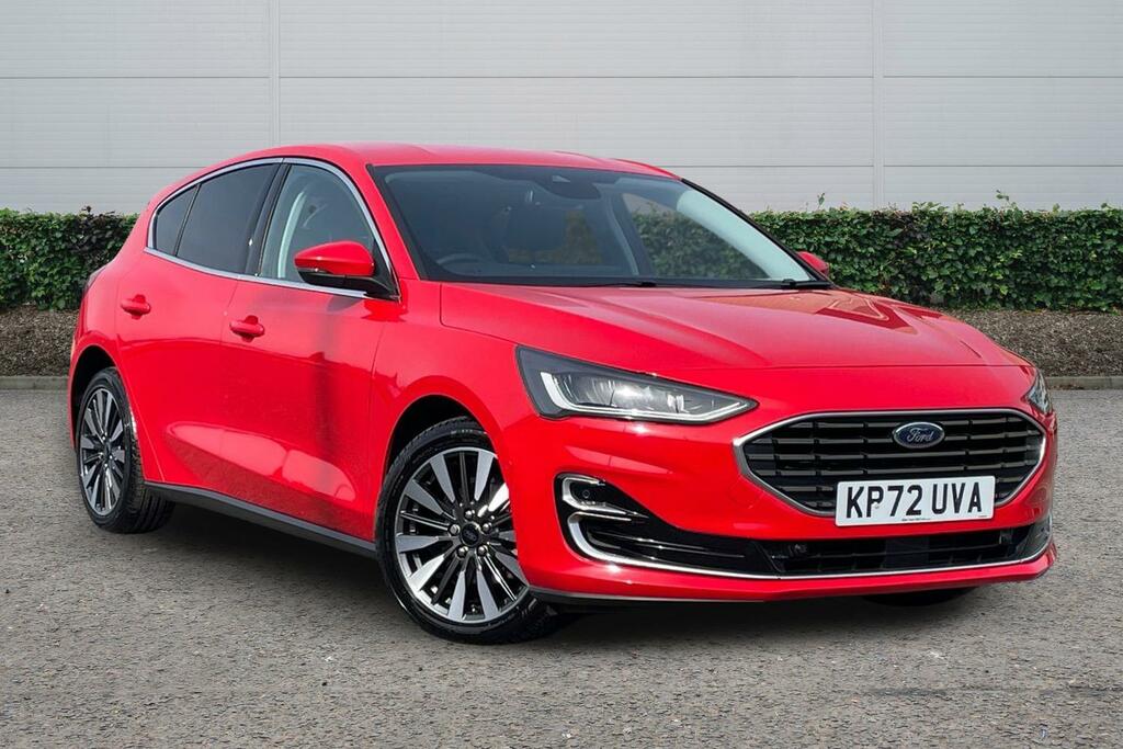 Ford Focus 1.0 Ecoboost Hybrid Mhev Titanium Vig Red