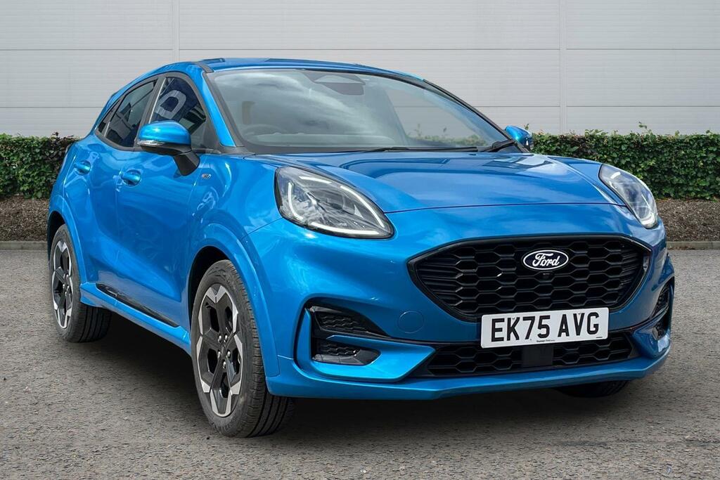 Ford Puma 1.0 Ecoboost Hybrid Mhev St-line X Blue