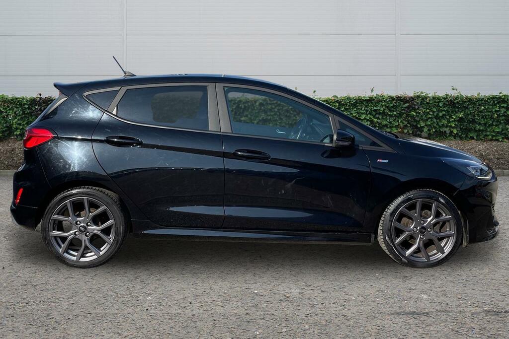 Ford Fiesta 1.0 Ecoboost Hybrid Mhev 125 St-line Edition SH72KGY Black #3