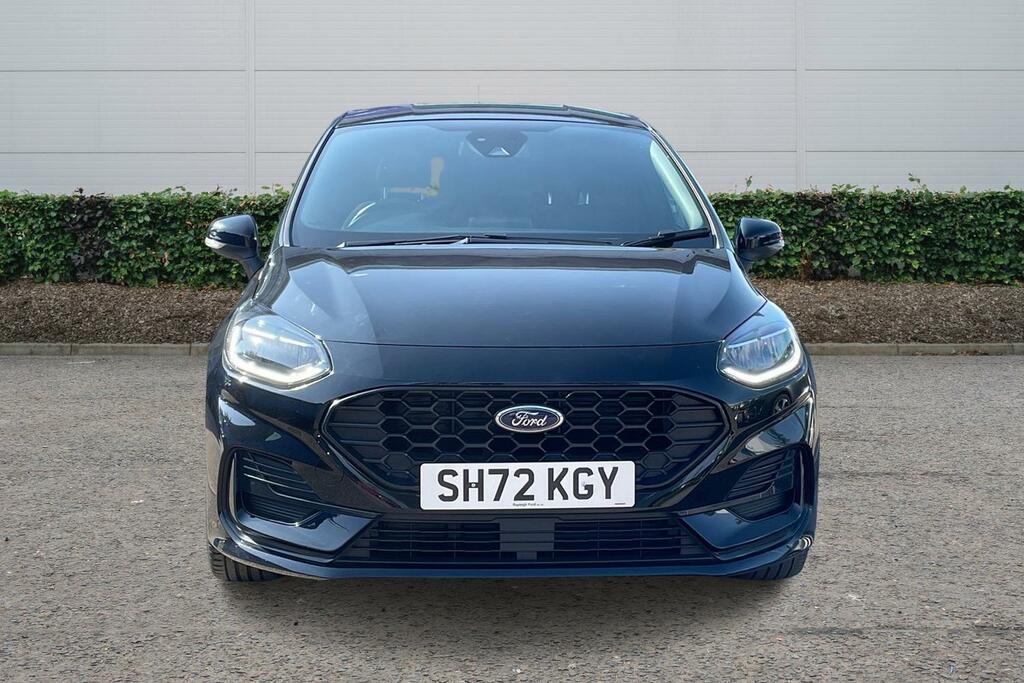 Ford Fiesta 1.0 Ecoboost Hybrid Mhev 125 St-line Edition SH72KGY Black #4