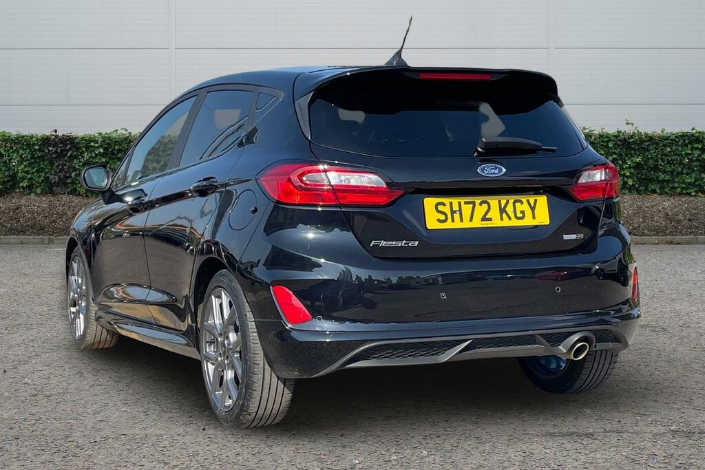 Ford Fiesta 1.0 Ecoboost Hybrid Mhev 125 St-line Edition SH72KGY Black #2