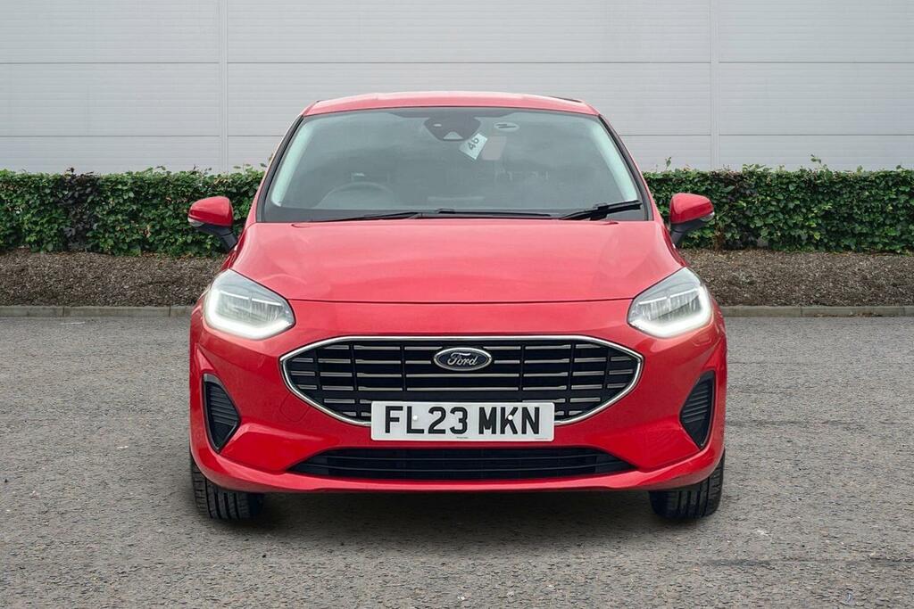Ford Fiesta 1.0 Ecoboost Hybrid Mhev 125 Titanium FL23MKN Red #2
