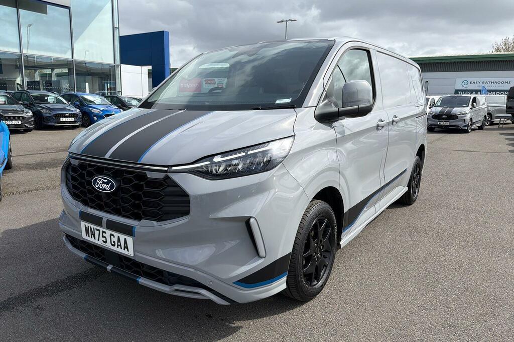 Ford Transit Custom 2.0 Ecoblue 170Ps H1 Van Sport WN75GAA Grey #3