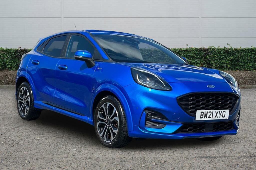 Ford Puma 1.0 Ecoboost Hybrid Mhev 155 St-line Blue
